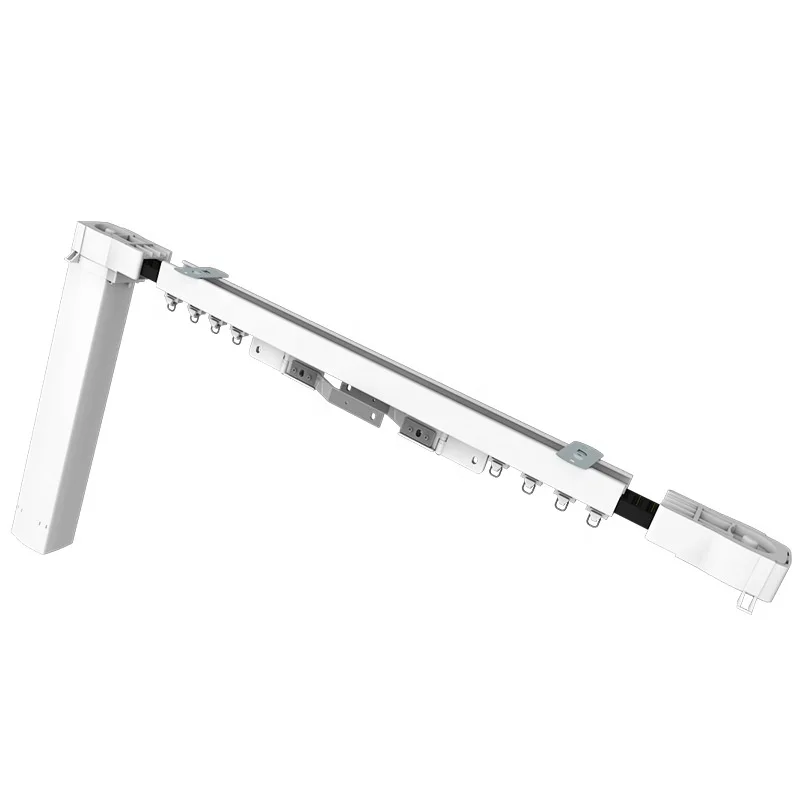 Smart Home Electric Motor Ceiling Mount Curtain Rail ,electric Curtain Track Curtain Poles, Tracks & Accessories Metal 1-6 Meter