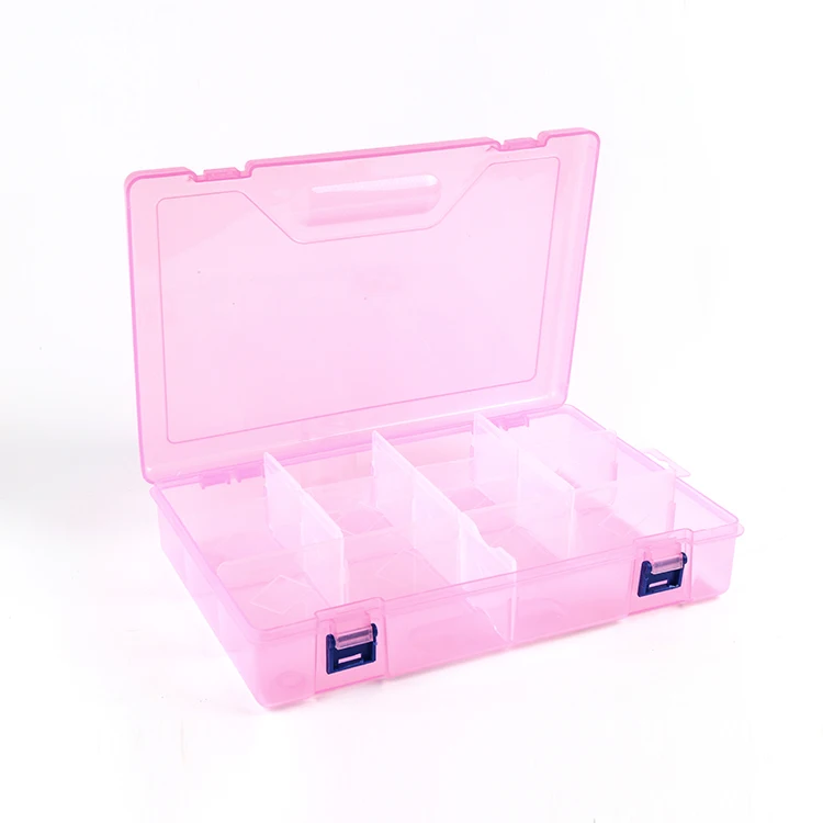 Latest product multifunction polychrome plastic storage box for ornament