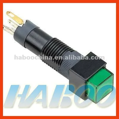 8 мм небольшой светодиод 12 В кнопочные переключатели