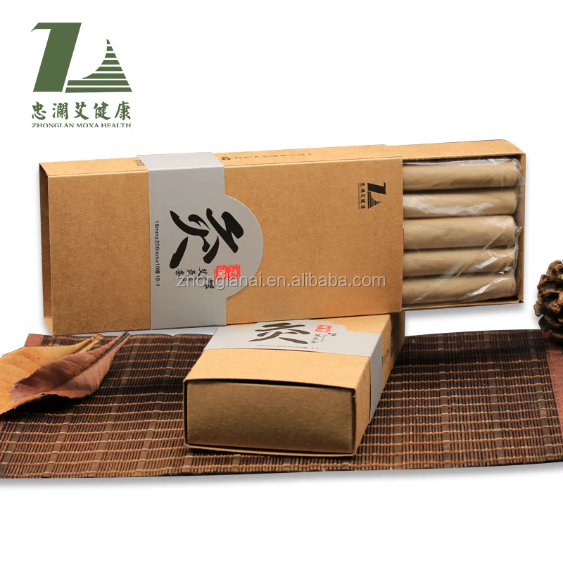 
Henan Zhonglan natural mugwort massage stick 18mm*200mm acupuncture moxa 