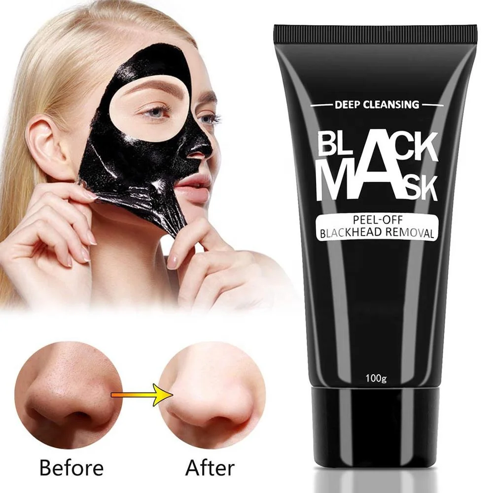 
Hot Selling Deep Cleansing Blackhead Removal Bamboo Charcoal Peel Off Black Mask 
