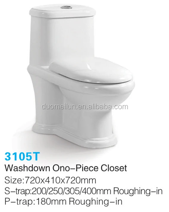 Bella Ceramic Sanitaryware P Trap Toilet Prices