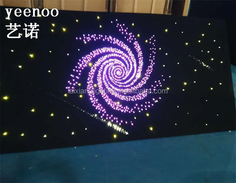 Luxurious popular twinkle star ceiling pmma end glow Fiber Optic Light Kit for Star Sky Ceiling