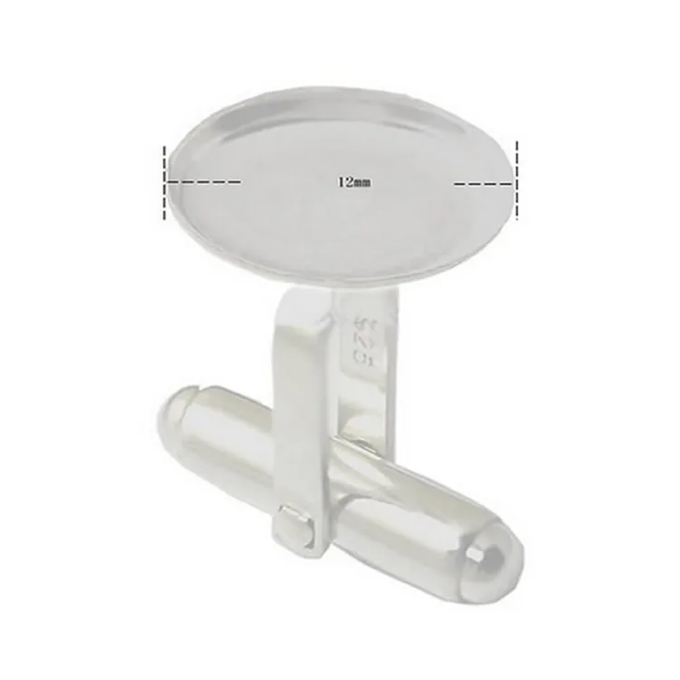 Beadsnice 925 sterling silver cuff fashion with base 12mm wholesale backs fabrication cufflinks for mens ID27501