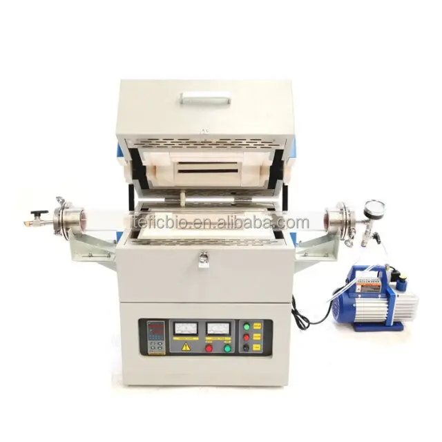 1700 degree lab Nitrogen Hydrogen atmosphere sintering muffle furnace