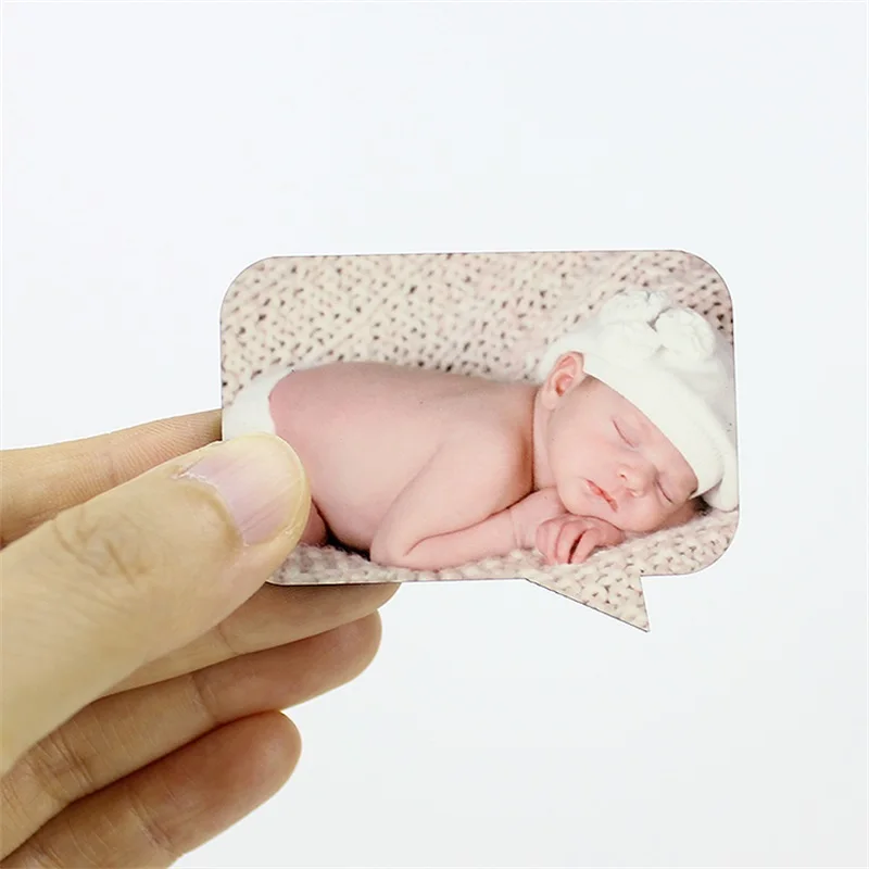 DIY Sublimation MDF Blank Decoration Magnetic Sticker