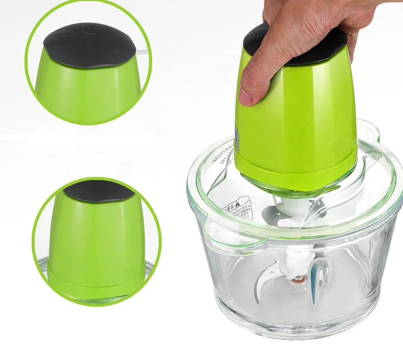 
National Homemaker Used Small Plastic Electrical Powerful Motor Manual Garlic Vegetable Fish Meat Mixer Grinder Mincing Machine 