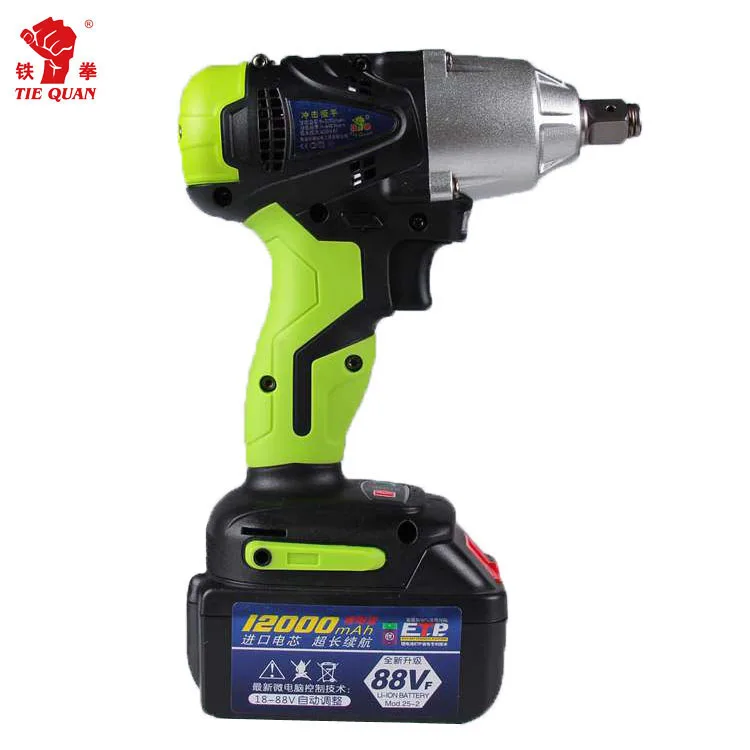 torque controlled electric cordless impact wrench