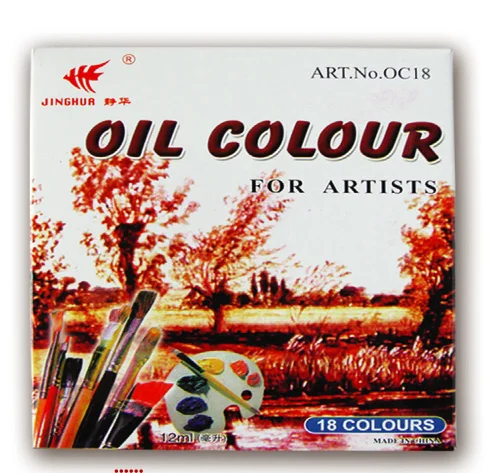 12colors acrylic paint sets for children with aluminum tube
