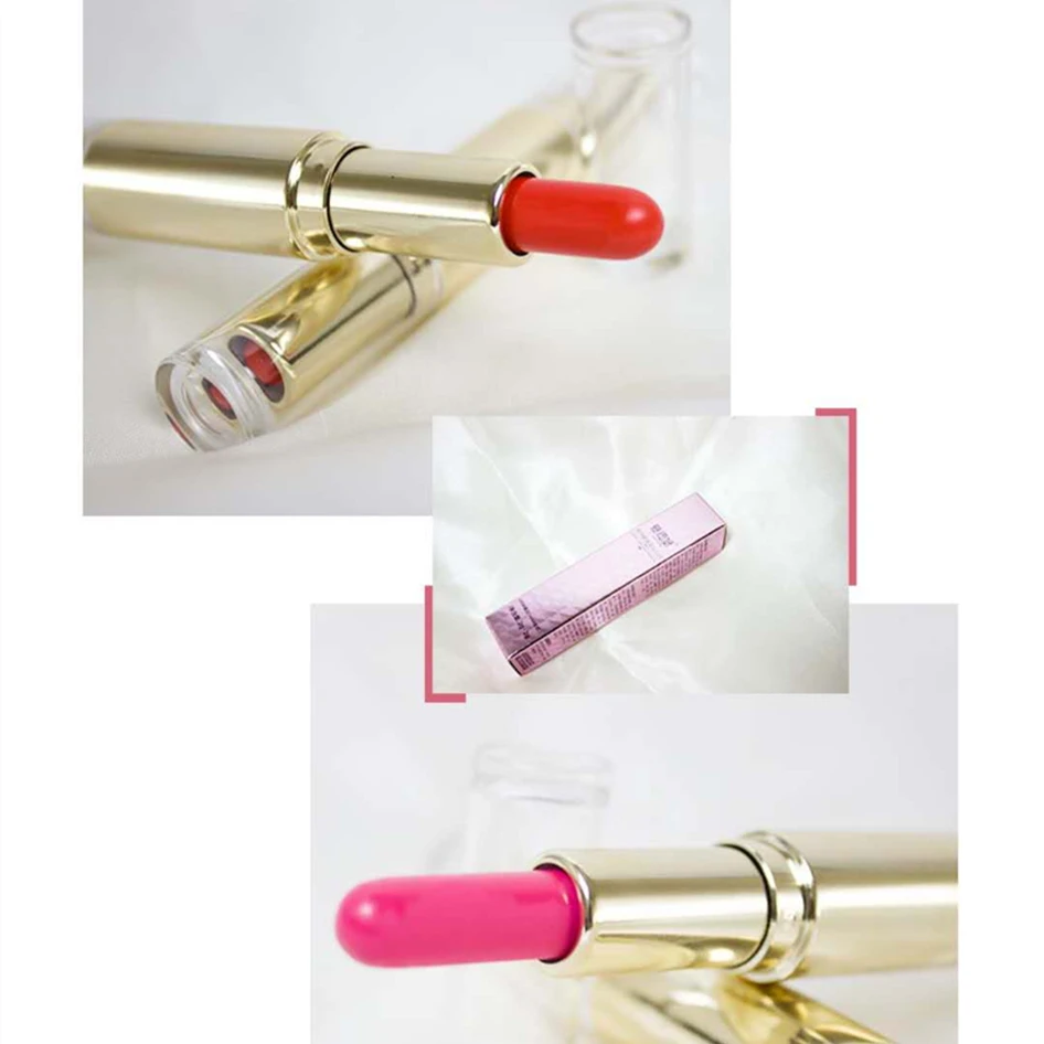
I- YOUNG OBM OEM Custom Vegan Lipstick Long Lasting Moisturizing Makeup Make Your Own Lipstick 