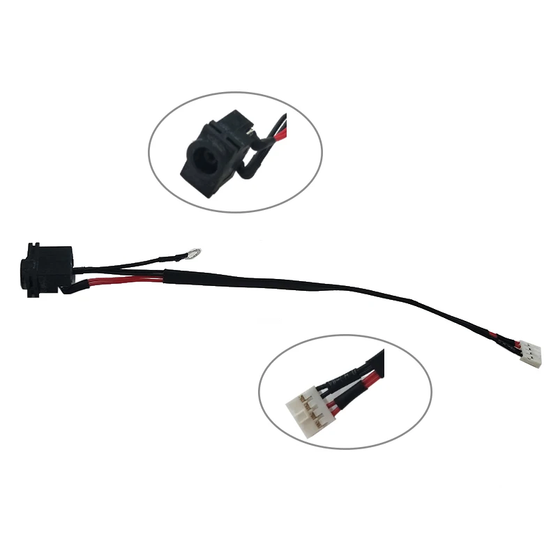 For Samsung NP-R515 r515 NP-R518 NP-R519 Laptop Dc Power Jack Port Socket Cable Harness(PJ084)