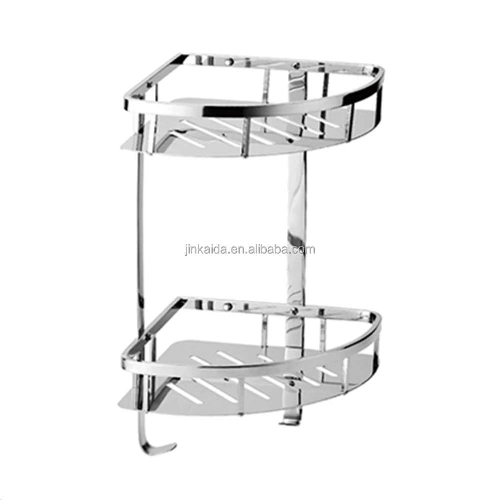 
Stainless steel bathroom tray bathroom corner shelf corner rack 