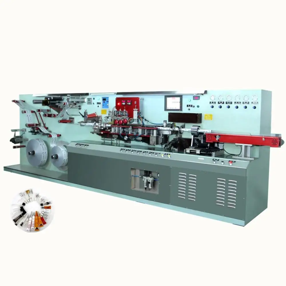 Cosmetic laminated plastic soft tube making machine