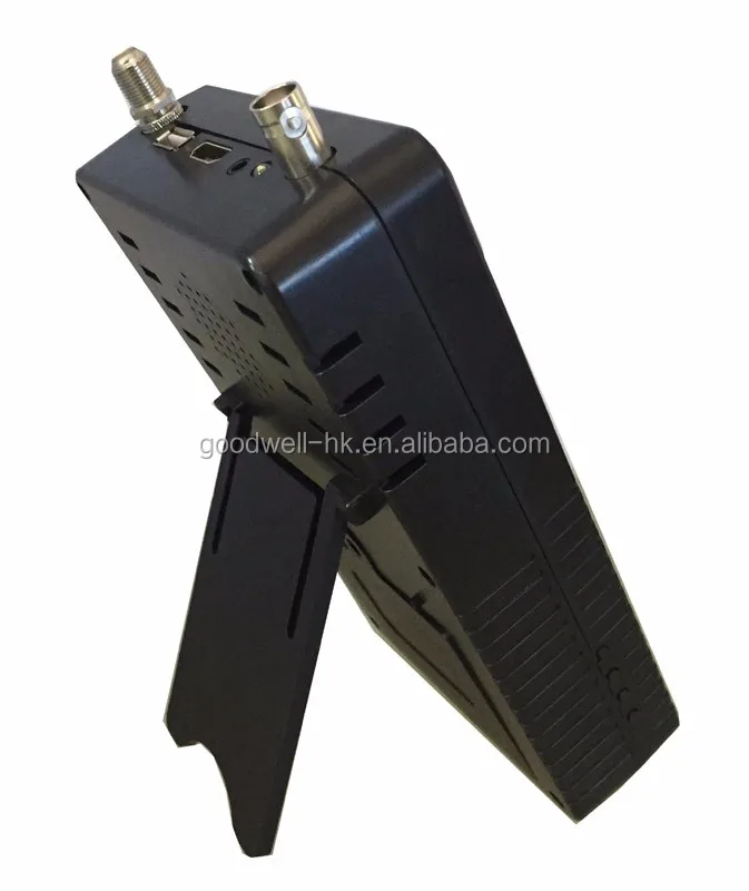 DC12V Output Handheld 3.5 Inch Digital Satellite Signal Finder Meter support AHD/TVI/CVI CCTV Camera Tester