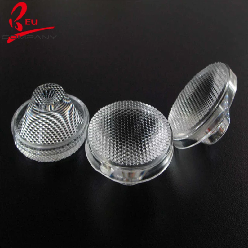 20mm Transparent LED Lens Reflector Collimator 8 Degree