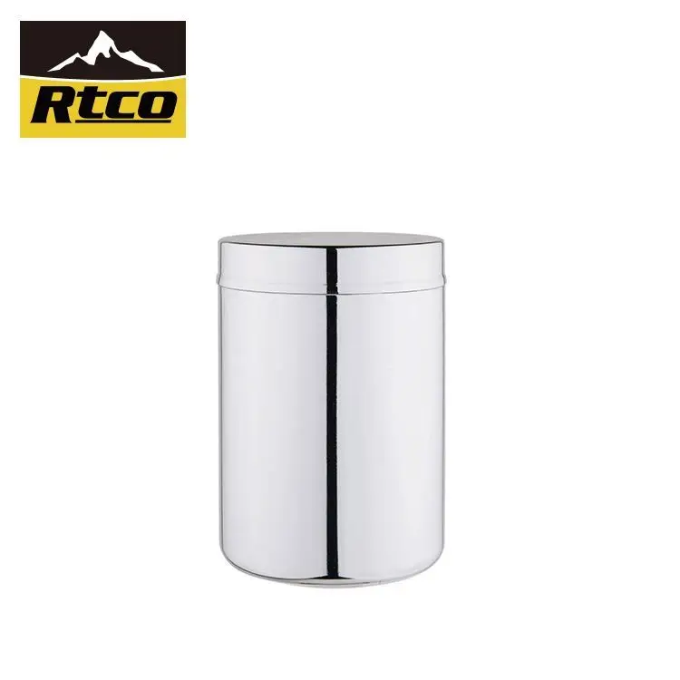 RTCO Wholesale HDPE Materials Colorful Chromed Pill Bottle/Protein Powder Packaging