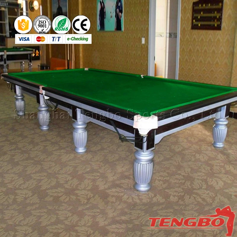 Factory price best 12ft 10ft 9ft snooker pool table with snooker cue
