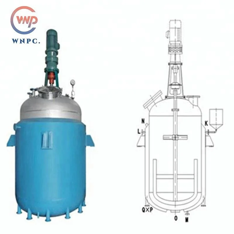 Electrical heating chemical agitated tank reactor