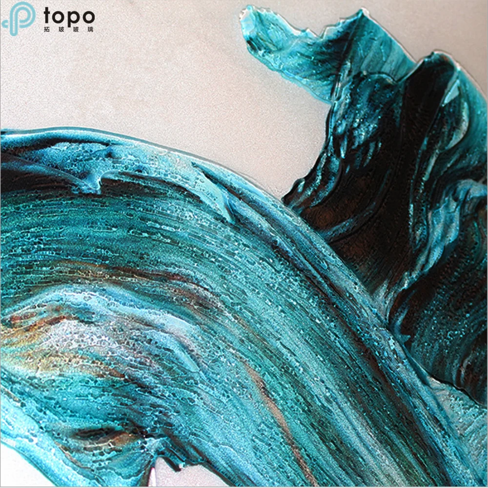 
Simple Modern Glass Hanging Paintings(MR-YB6-2027) 