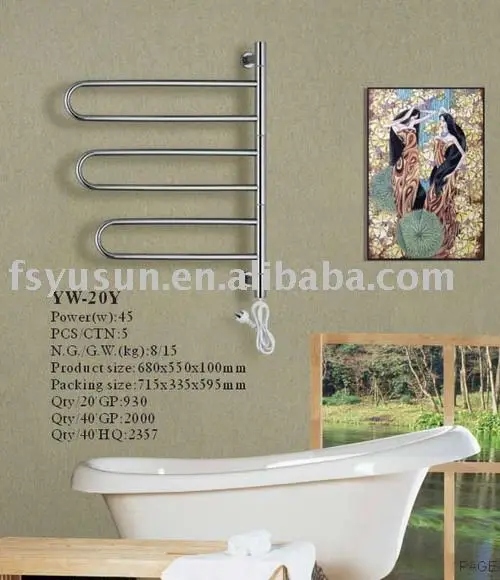 Из нержавеющей стали электрический полотенцесушитель настенный полотенцесушитель