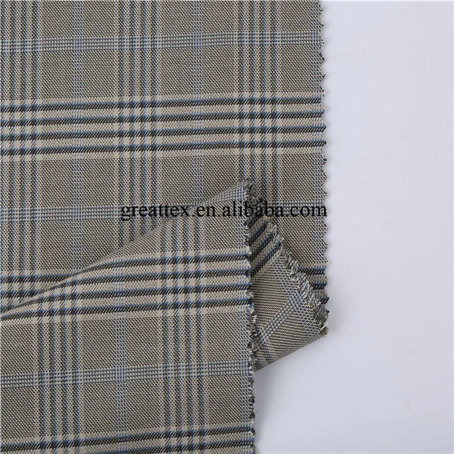 Клетчатая ткань tr костюмная ткань используется костюмы для мужчин