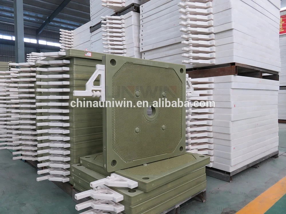 China Uniwin automatic membrane filter press for corn oil with driest oil cake