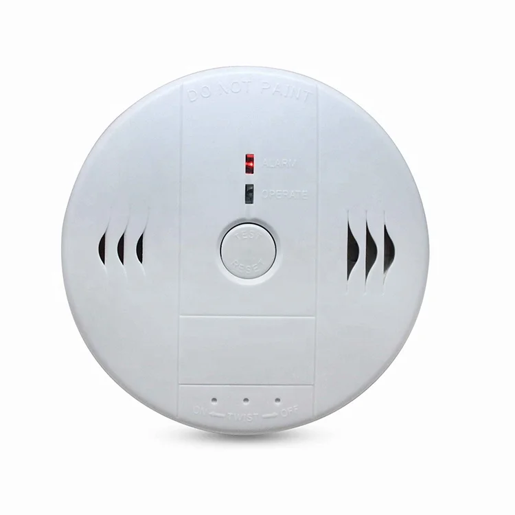 Battery operated Smoke Alarm personal CO Gas Detector Alarm Combined Smoke and Carbon Monoxide Detector