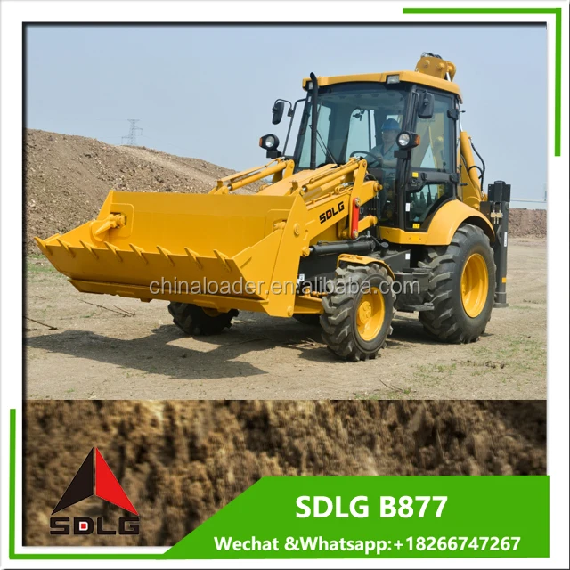 SDLG 2019 B877F Backhoe loader with carraro axle SDLG B877F Backhoe loader 8t