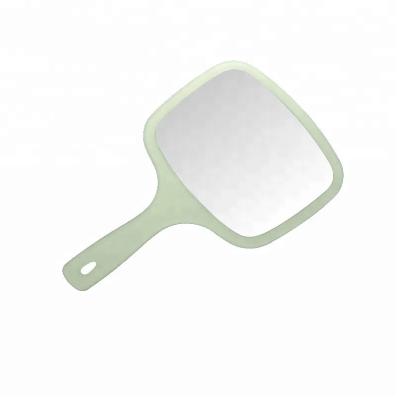 Пластиковое двухстороннее прозрачное ручное акриловое зеркало на