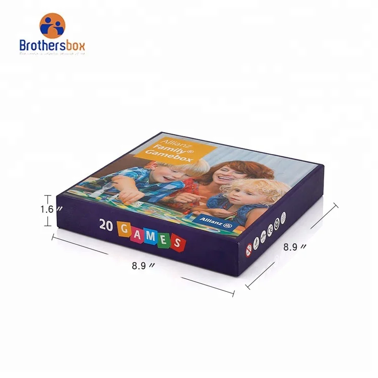 
 Упаковочная коробка для настольных игр с индивидуальным дизайном  