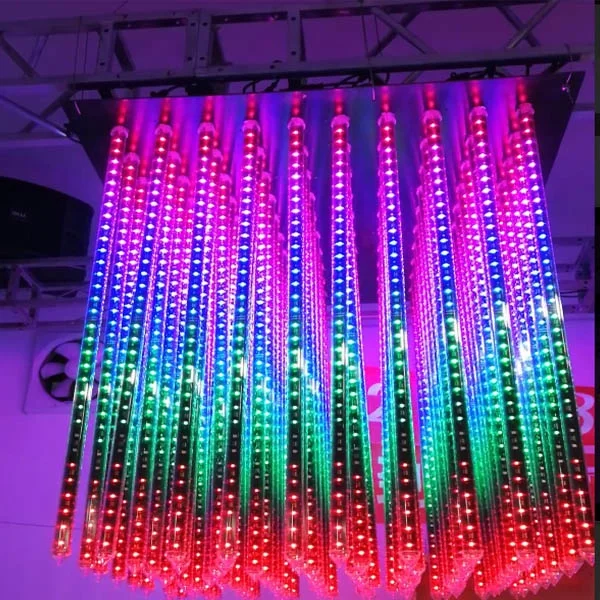 DMX 3D Tube Matrix 3D effect 360 degree RGB LED DMX pixel tube for Club,disco,bar