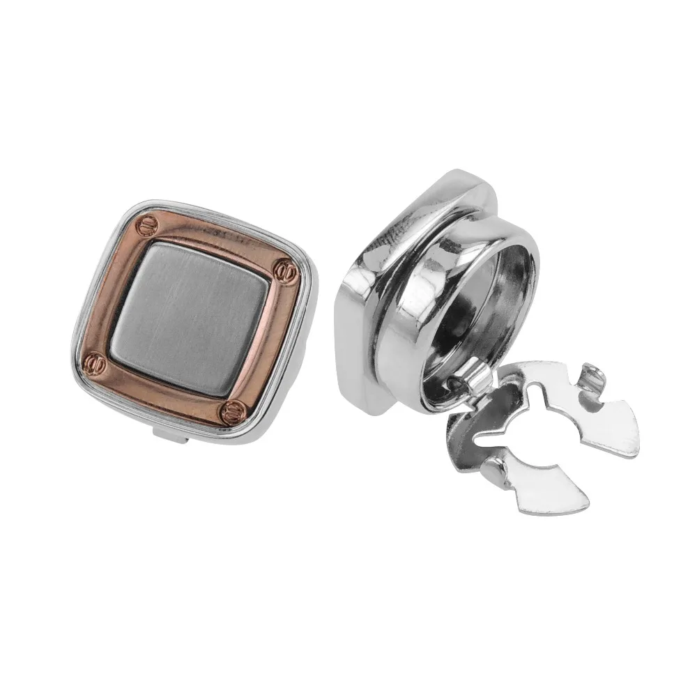 Fashion Shirt Accessories Metal Cufflink Button Cover