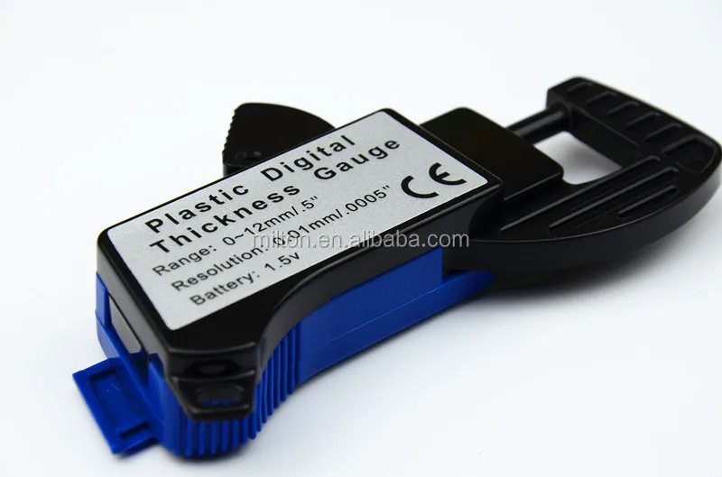 0-12,7 мм пластиковый цифровой толщиномер ширина волокна цифровой Калибр Пластиковый штангенциркуль