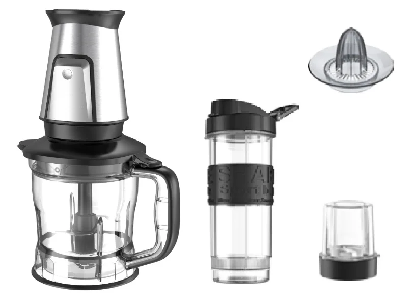 
700W High Efficient 2 in 1 Multi-function Blender and Multi-purpose Chopper for Both Vegetable and Meat Salad Making 