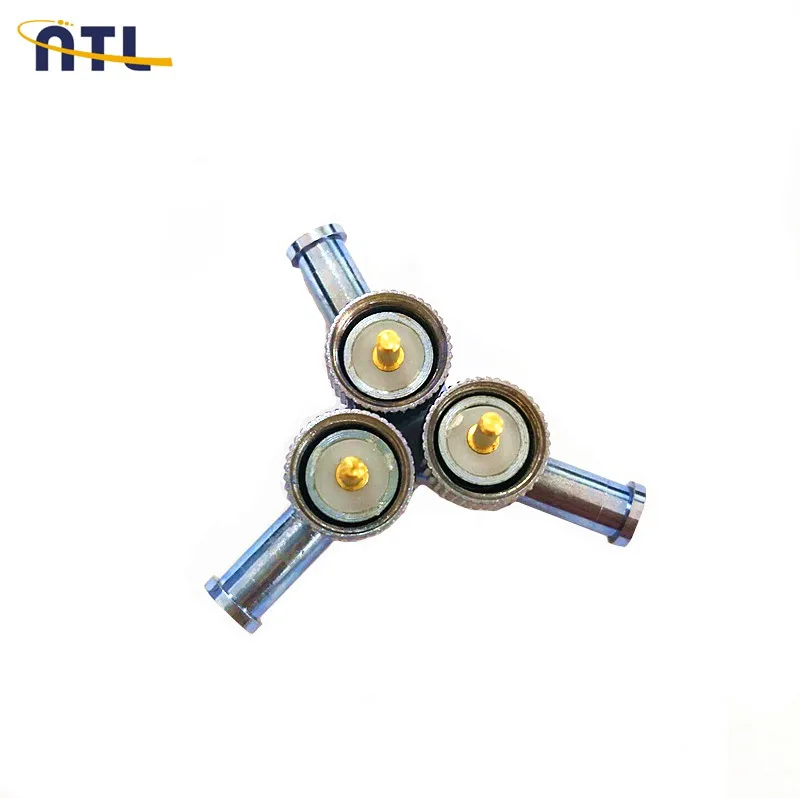 
Electroplate RG58 N Male To BNC Female UHF VHF Coaxial CB Antenna Cable Connectors 