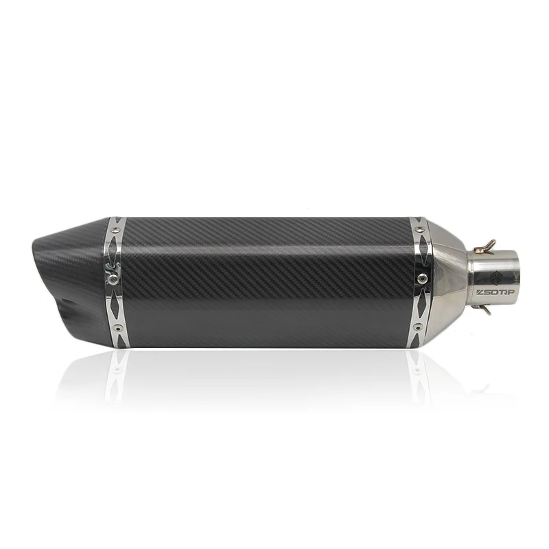 
Motorcycle Full Carbon Fiber Exhaust Modified Akrapovics Yoshimuras Exhaust Muffler Pipe For kawasakis CBR250 CB400 CB600 YZF 