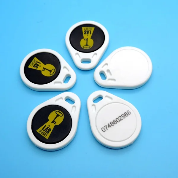 Торговая марка MIFARE Plus SE 1K RFID брелок для ключей с 4 байт сменных маркеров UID и 7