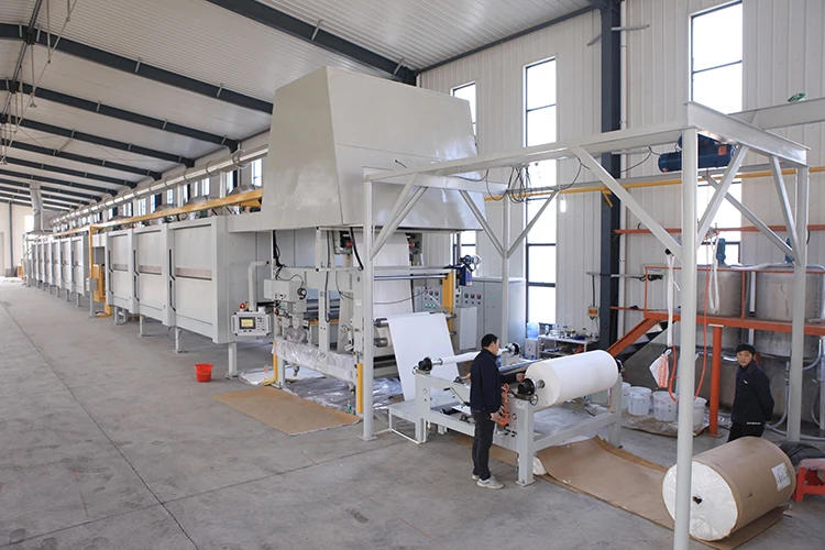 NTC Two- stage melamine paper impregnating and coating line for furniture paper
