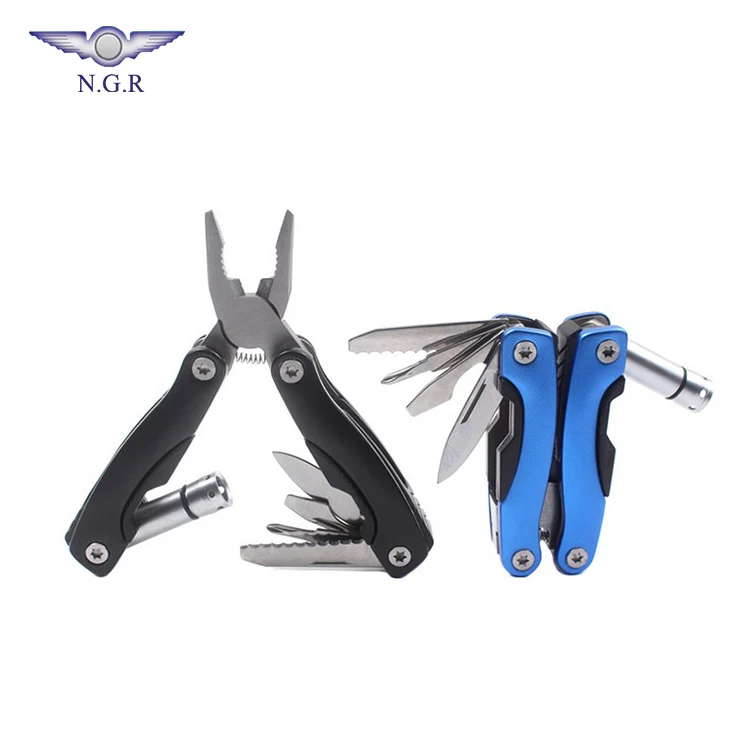 2018 Factory wholesale outdoor mini foldable stainless steel multi tool plier