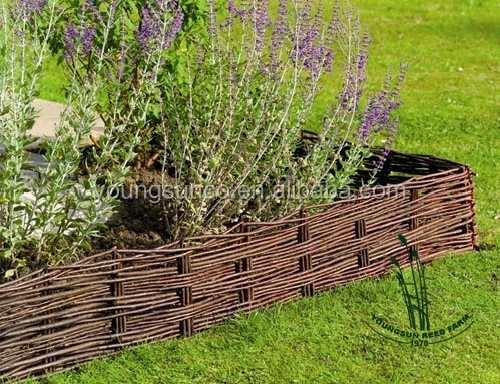 
willow garden edging border 