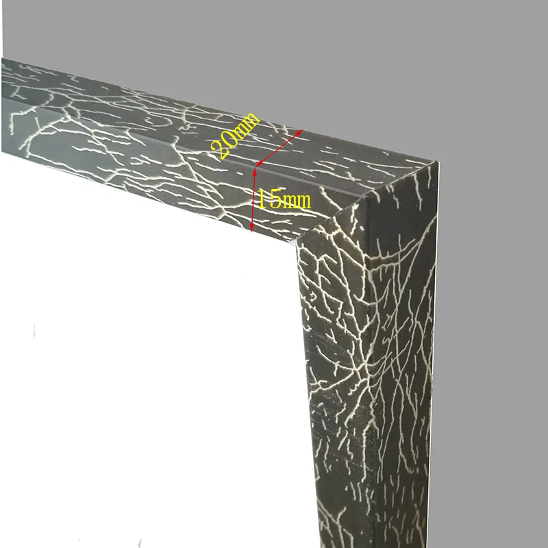 Magnetic Dry Erase Message Writing Wiping Memo Notice Whiteboard With Decorative Wooden frame