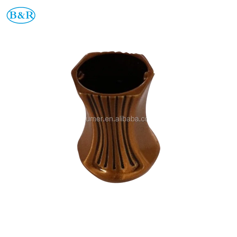 BD018 funeral tombstone accessories cemetery ornaments brass Vase