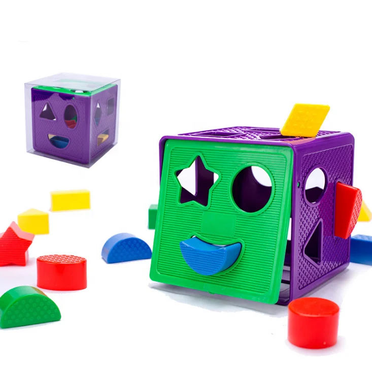 Top Sell Baby Geometric Blocks Shape Sorter Educational Toys