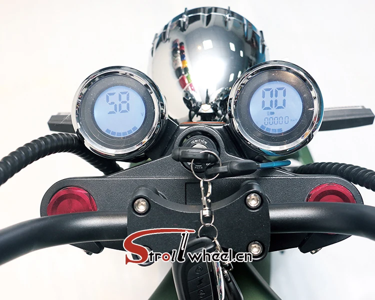 Электрический скутер 1500 Вт бесщеточный Citycoco для взрослых мотоцикл Скутер citycoco электрический мощный взрослый