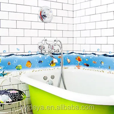 Bathroom waterproof Wall Sticker