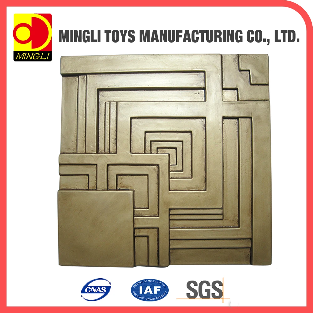 Новый дизайн 3d гипс декоративная панель стены