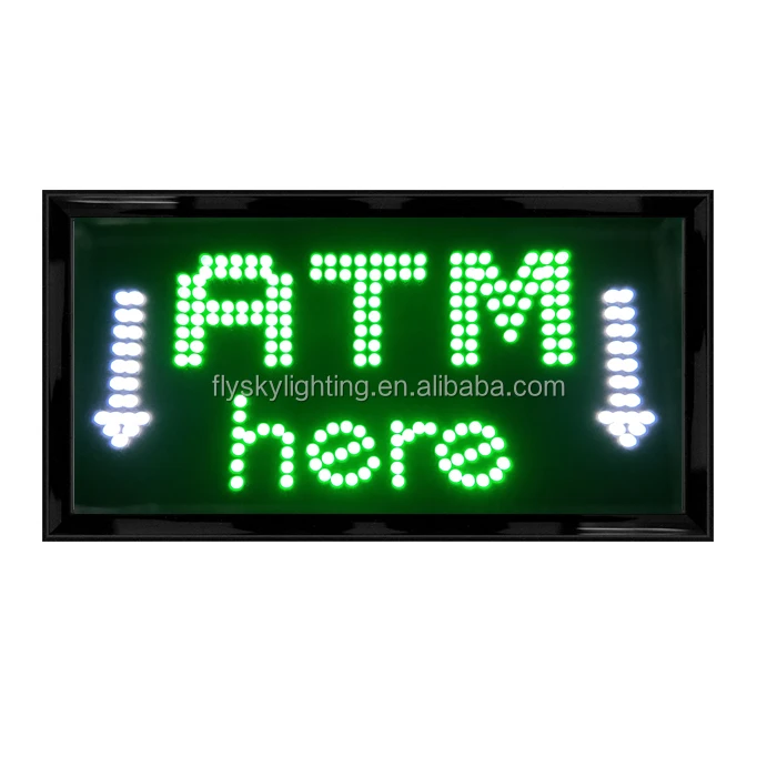 LED OPEN Sign Electric Billboard Bright Advertising Board Flashing Window Display Sign with Motion