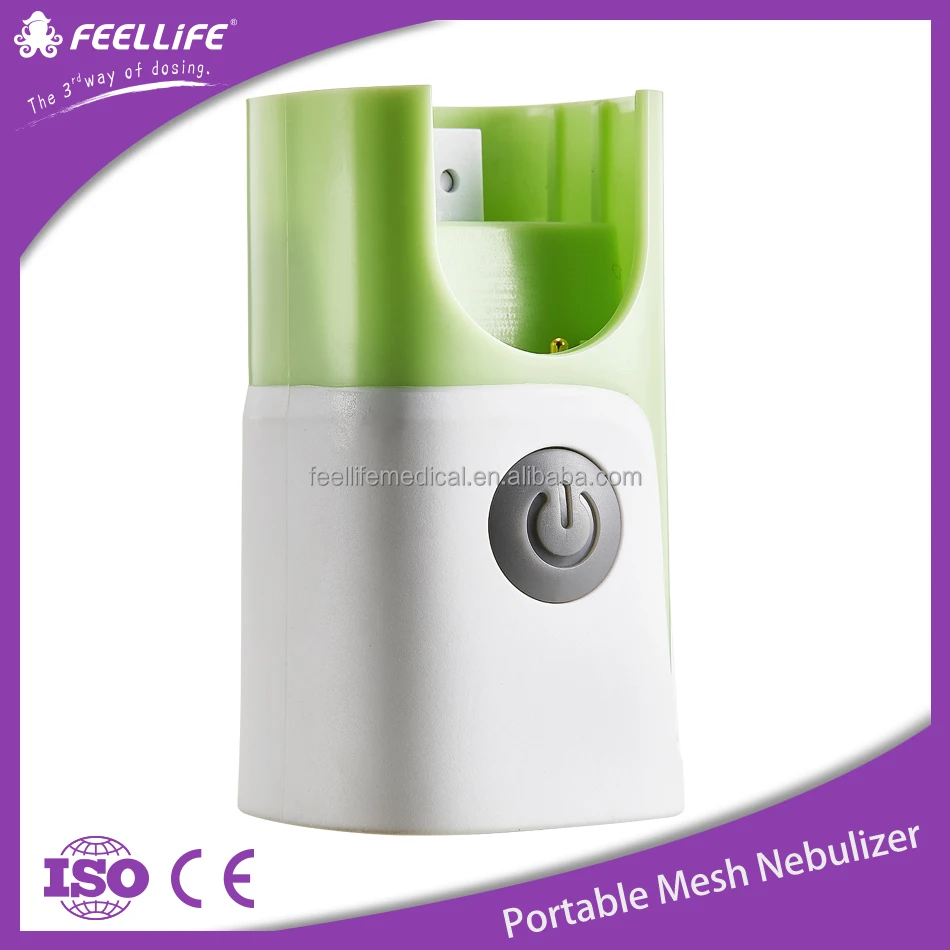 Medical nebulizer pharmaceutical inhaler for asthma, copd respiratory disease Feellife portable mesh nebulizer machine