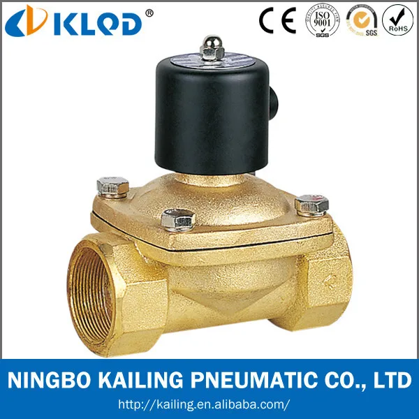 2W200-20 direct acting flow water solenoid valve 24vac