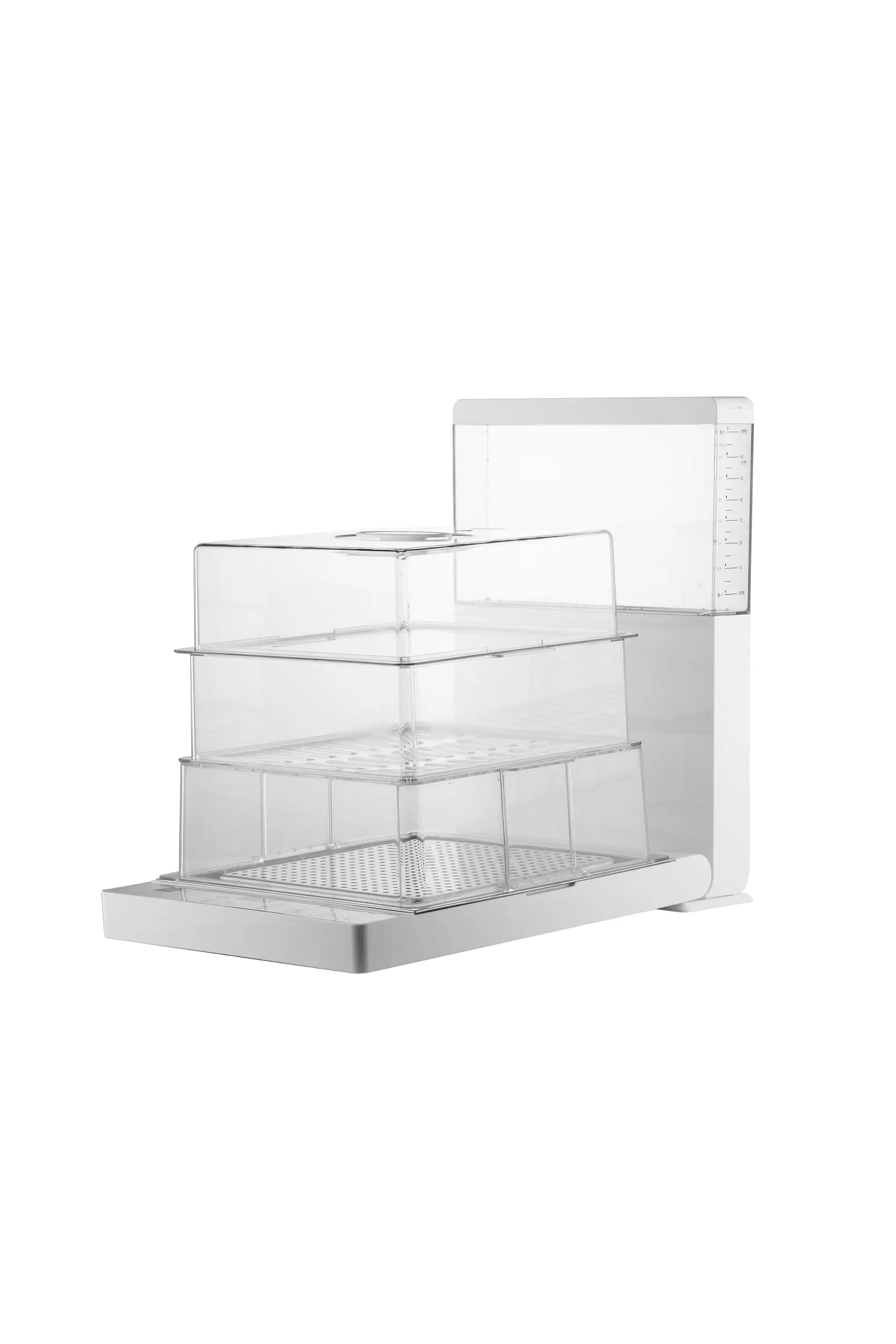 Складная Пароварка и кухонный комбайн с 2 слоями